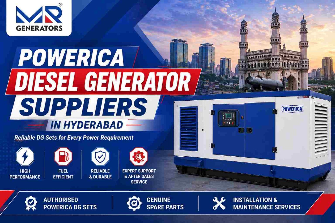 Powerica Diesel Generator Suppliers in Hyderabad