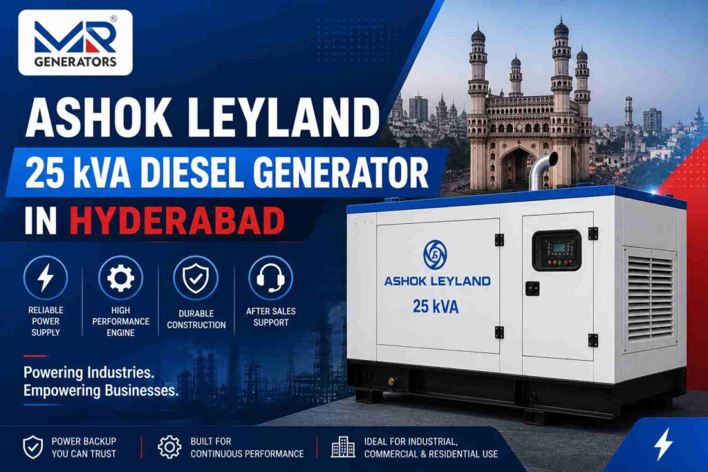 Ashok Leyland 25 kVA Diesel Generator