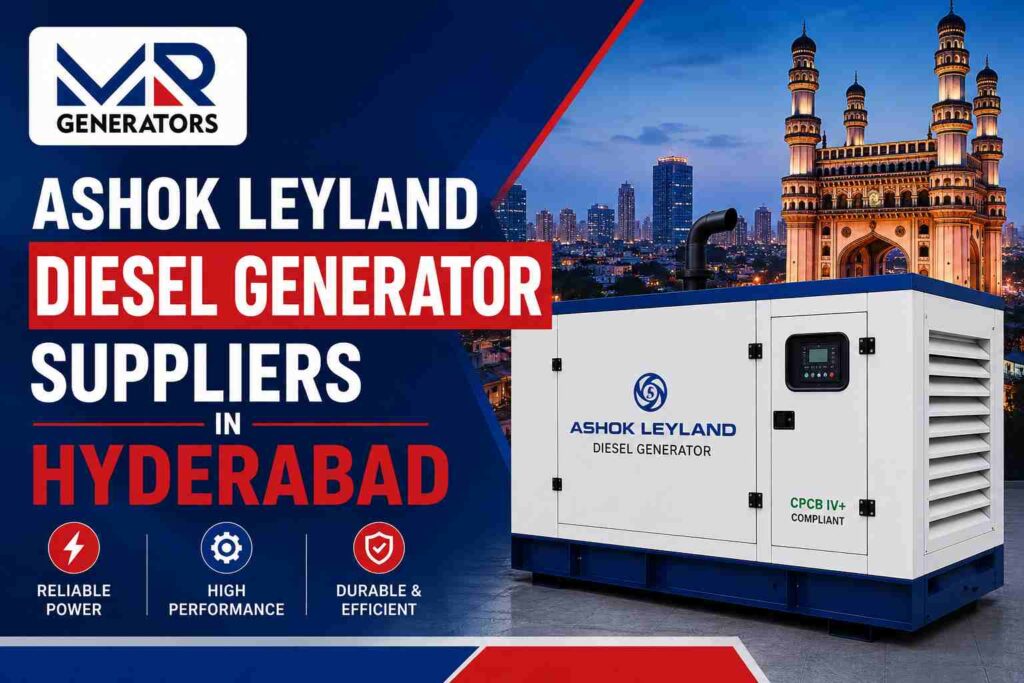 Ashok Leyland Diesel Generator Suppliers in Hyderabad
