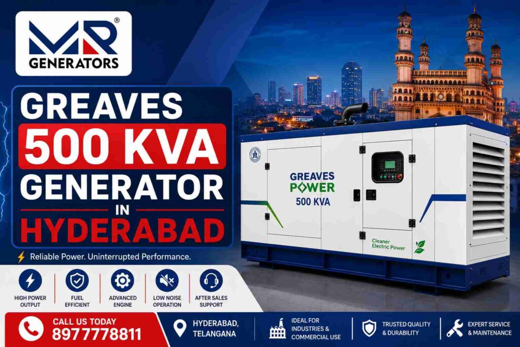 Greaves 500 KVA Generator