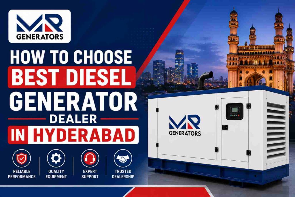 How To Choose Best Diesel Generator Dealer in Hyderabad